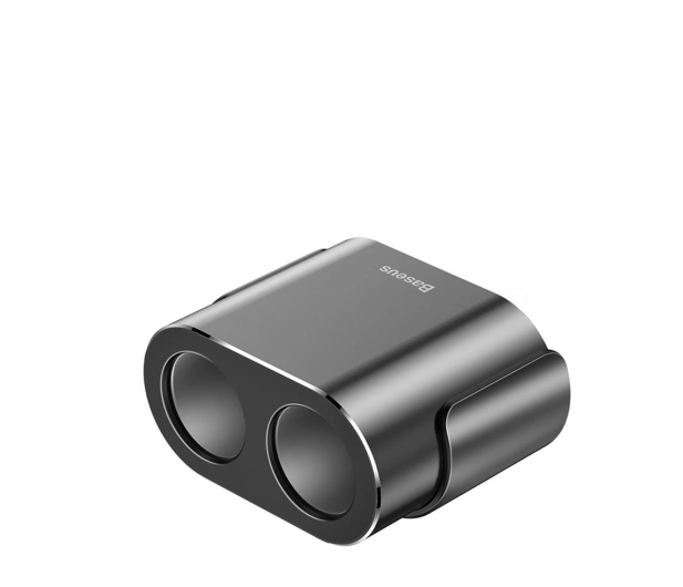 BASEUS Rozdzielacz zapalniczki samochodowej 2xUSB 3,1A 100W czarny - 1348217 - zdjęcie 5